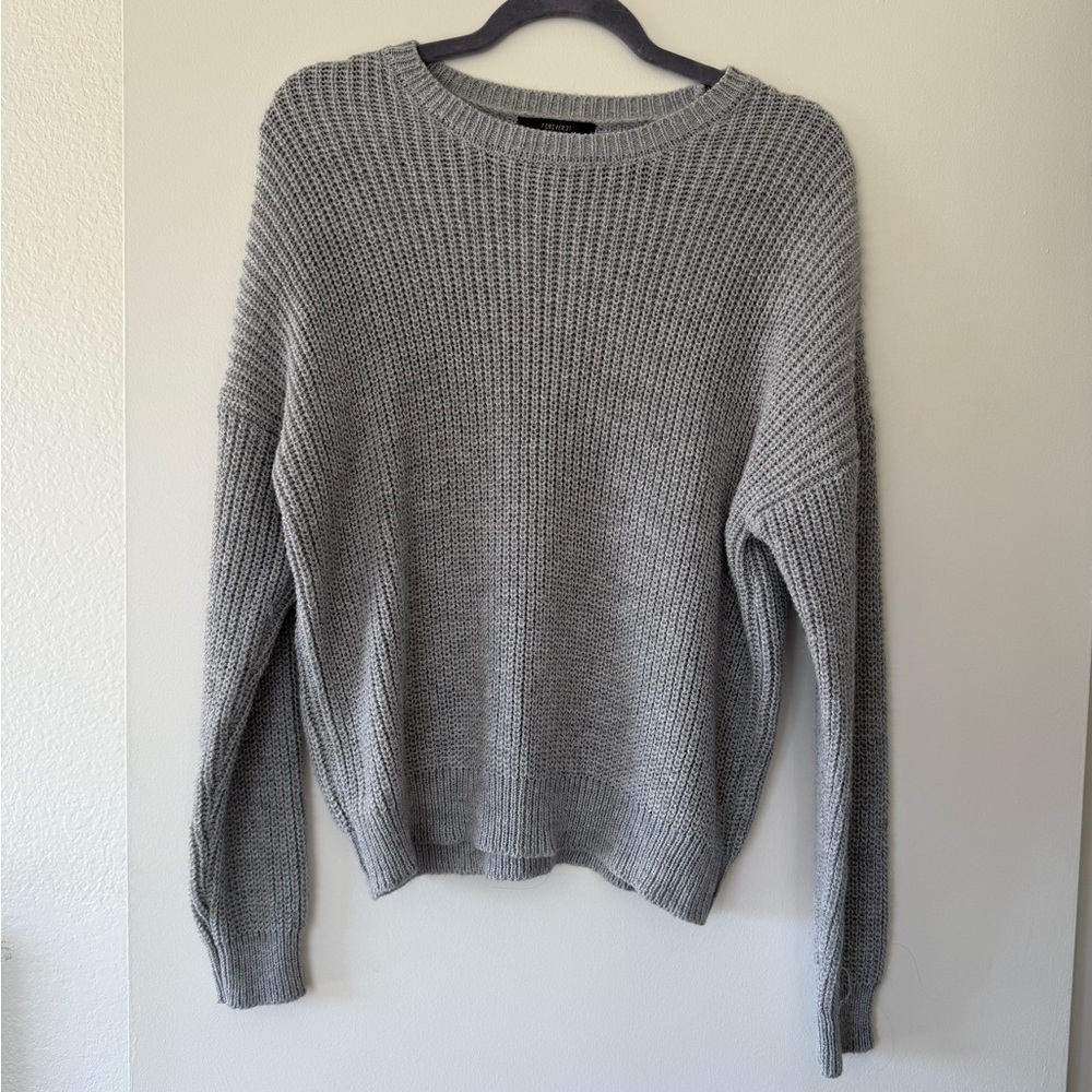 Forever 21 Light Gray Women's Sweater